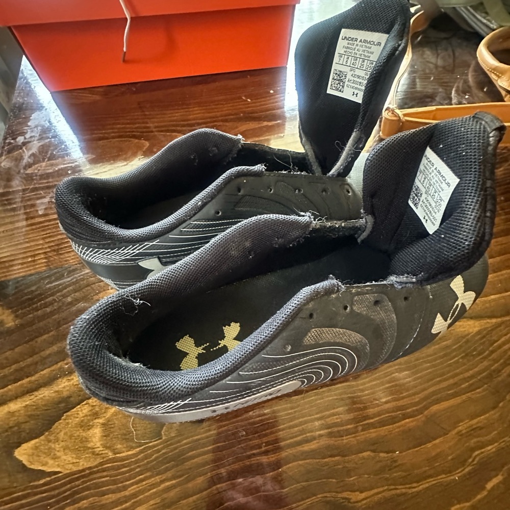 Under Armour Charcoal Athletic Shoes